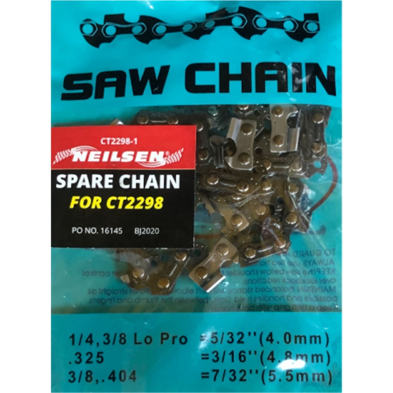 Neilsen Chainsaw Spare Chain 12" 45/52/62CC