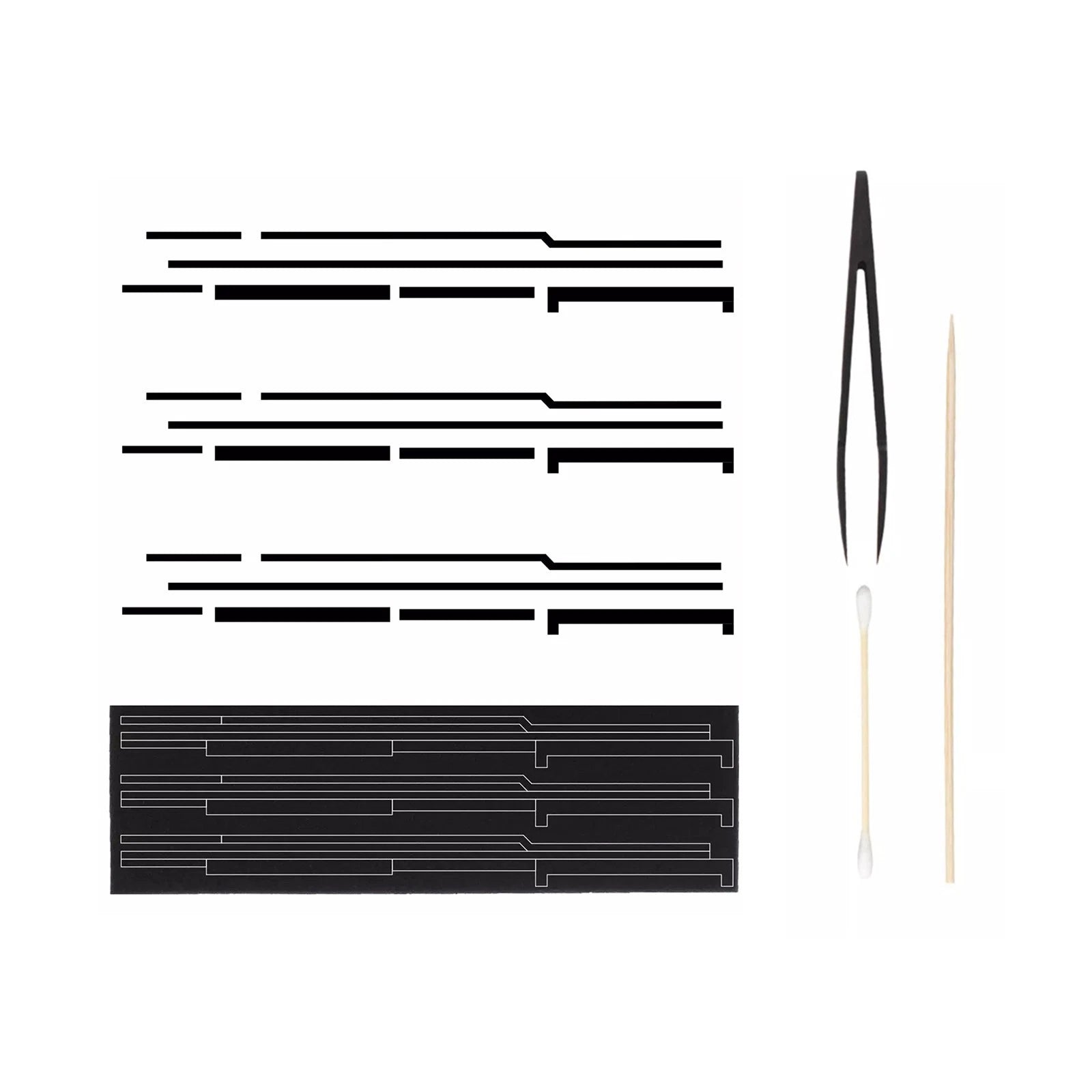 Pre-cut Seal Foam Kit For Nikon Fe Fe2 Fm Fm2 W/3m Tape & Carbon