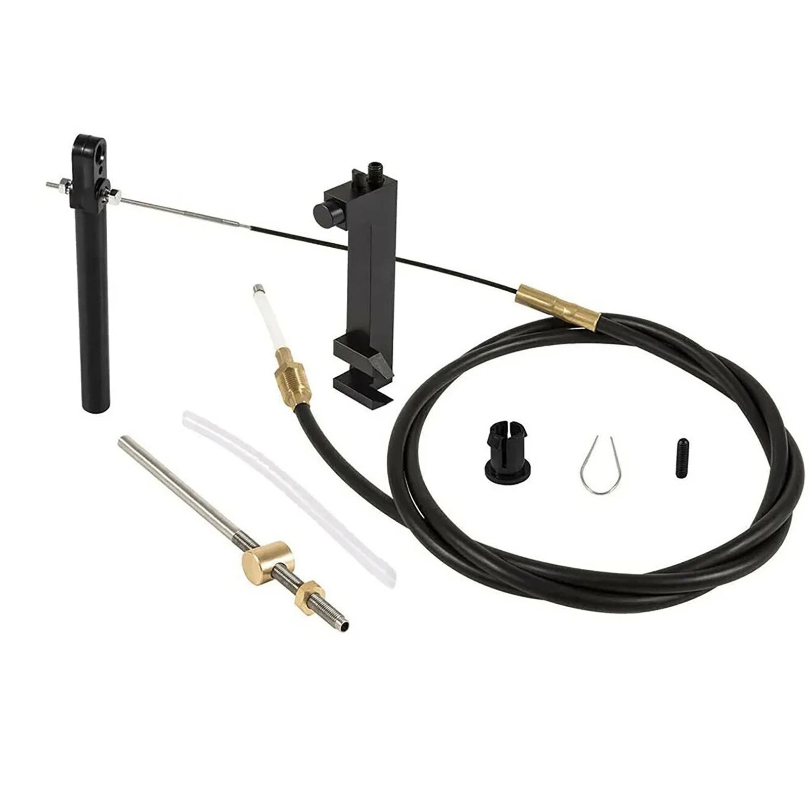 Rubber Lower Shift Cable Kit 865436a02 For Mercruiser Alpha Gen One &