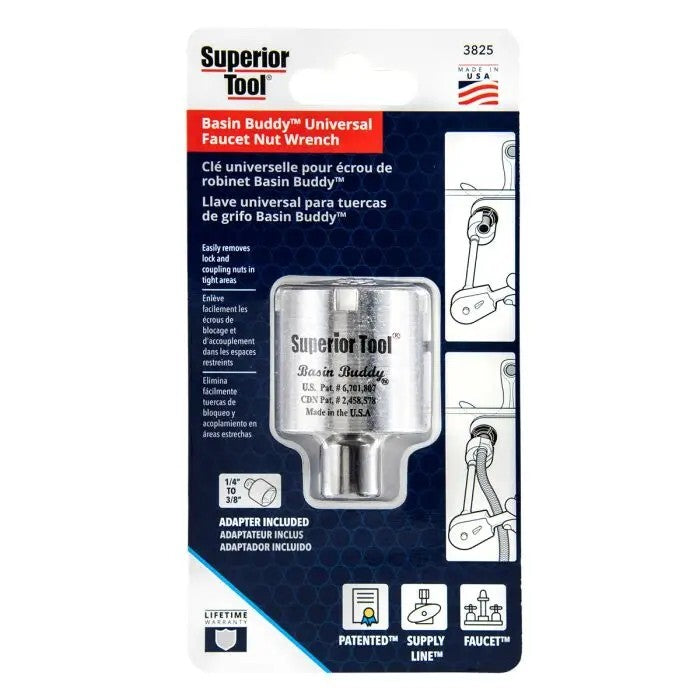 Superior Universal Faucet Nut Wrench