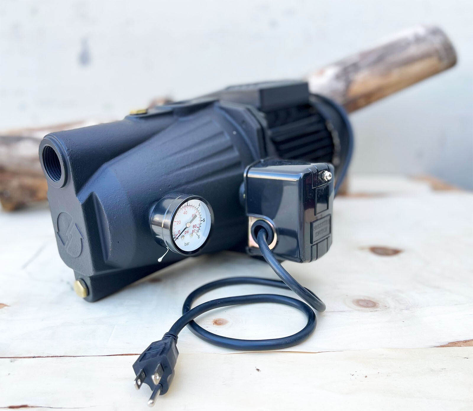 1HP Shallow Well Jet Water Pump Booster Garden Sprinkler Pump w/Pressure Control