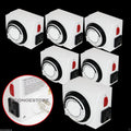 Lot (6) 24 Hour Plug In Dual 110V Outlet Grounded Grow Light Timer Ul