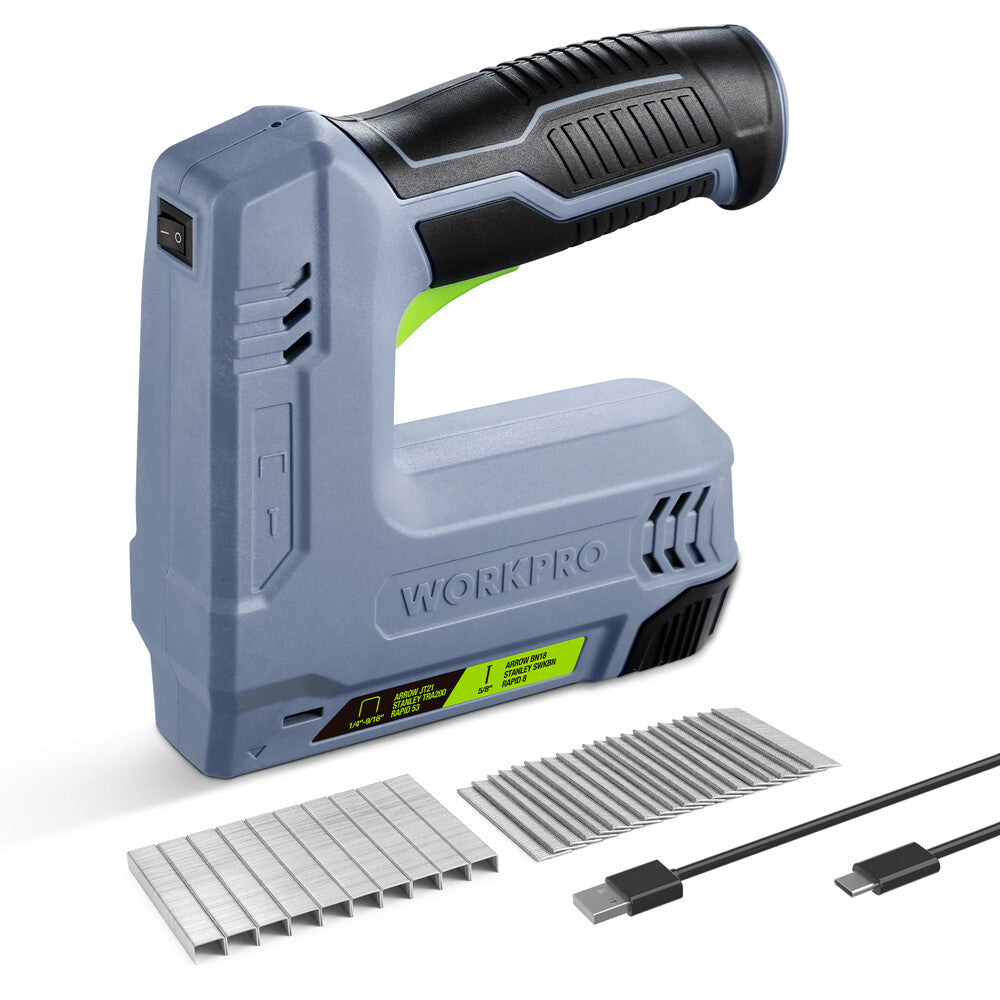 WORKPRO 3.6V Cordless Staple Nail Gun by WORKPRO