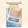 Desktop Fan With Magnetic Base For Office Kitchen Gym Dorm 4 Airflow