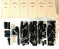 80pc Carburetor & Vacuum Line Hose Boot Cap Set