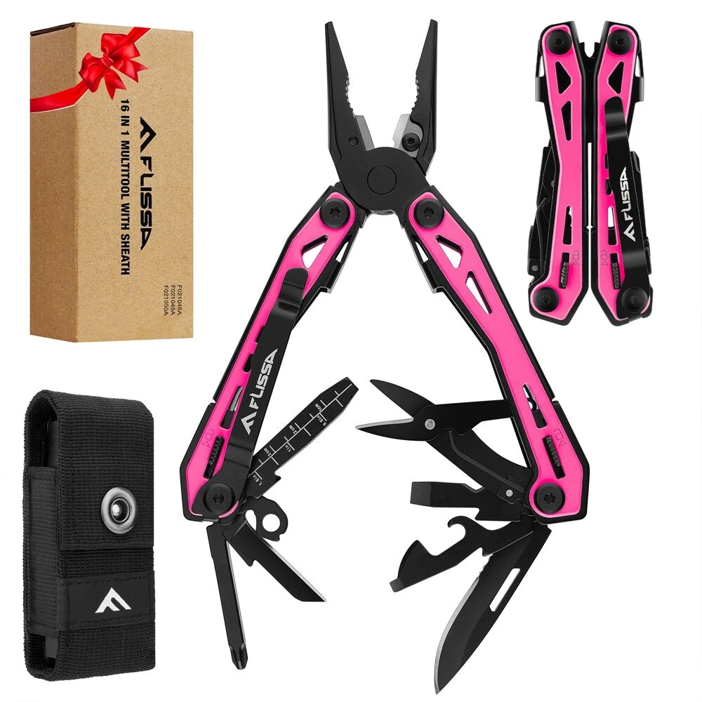 16-in-1 Multi Tool Plier Stainless Steel Self-locking Multitool