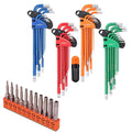 48- Hex Key Allen Wrench Torx Bit Set Ball End Long | Built Supply Co