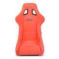 Nrg Innovations Alcantara Peach Prisma Fixed Back | Built Supply Co