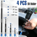 WORKPRO 4Pcs Drill Bit Extension Set by WORKPRO
