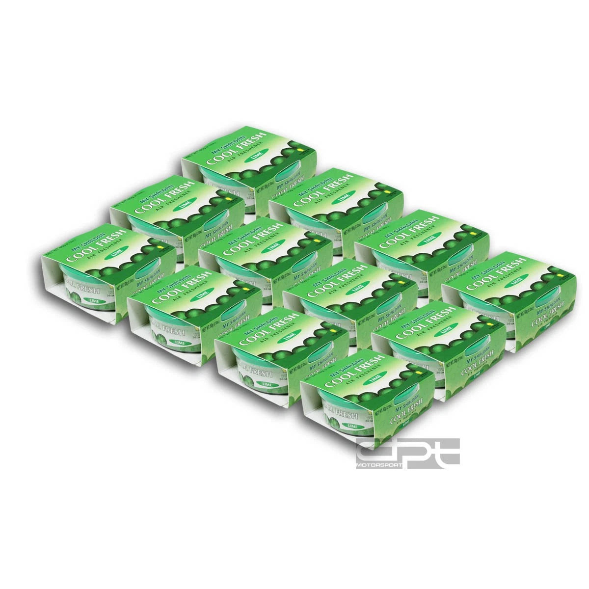 X12 Car/home/offic<wbr/>e Air Freshener Refresh Cool Lime Flavor