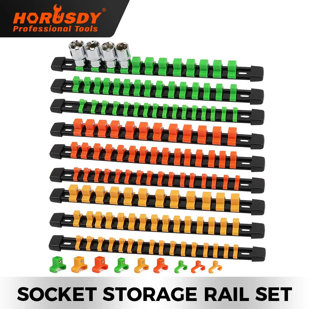 Socket Organizer Storage Rail Rack Holder Mountable | Built Supply Co