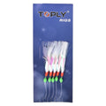 Pack Fishing Lure Rigs Bait Jigs Lure Feather Lure Herring Bait