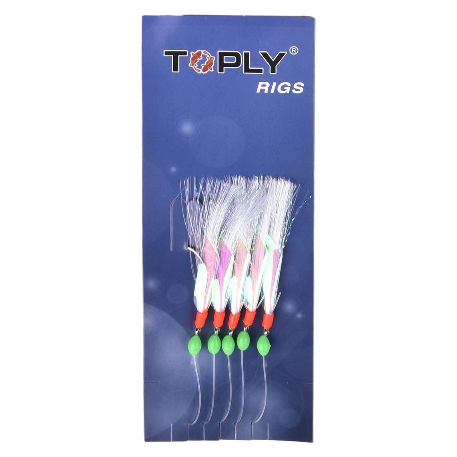 Pack Fishing Lure Rigs Bait Jigs Lure Feather Lure Herring Bait