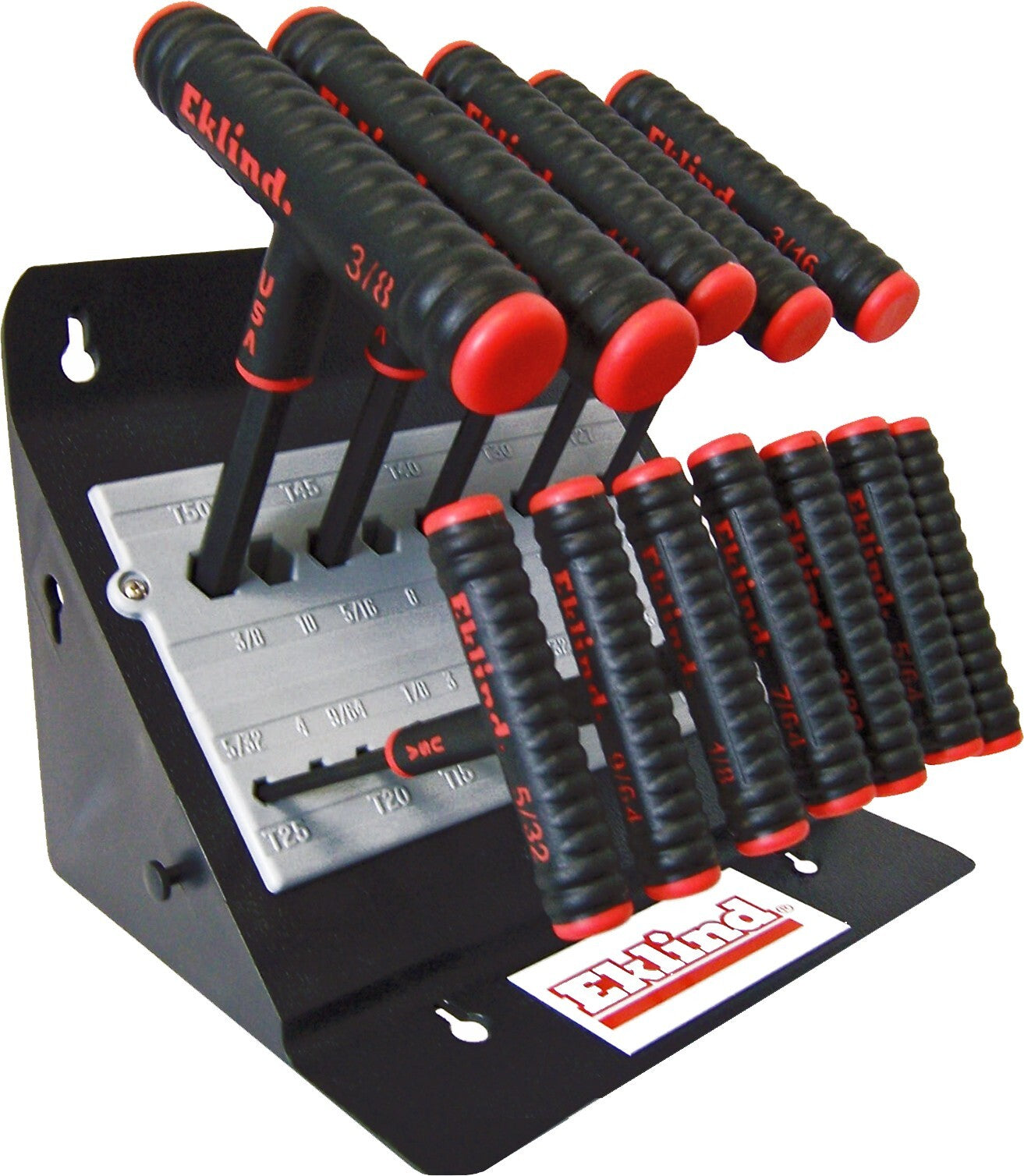 Eklind T Handle Hex Wrench Set 13pc