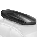 72"l X 30"w X 12"h Glossy Black Travel Cargo Roof | Built Supply Co