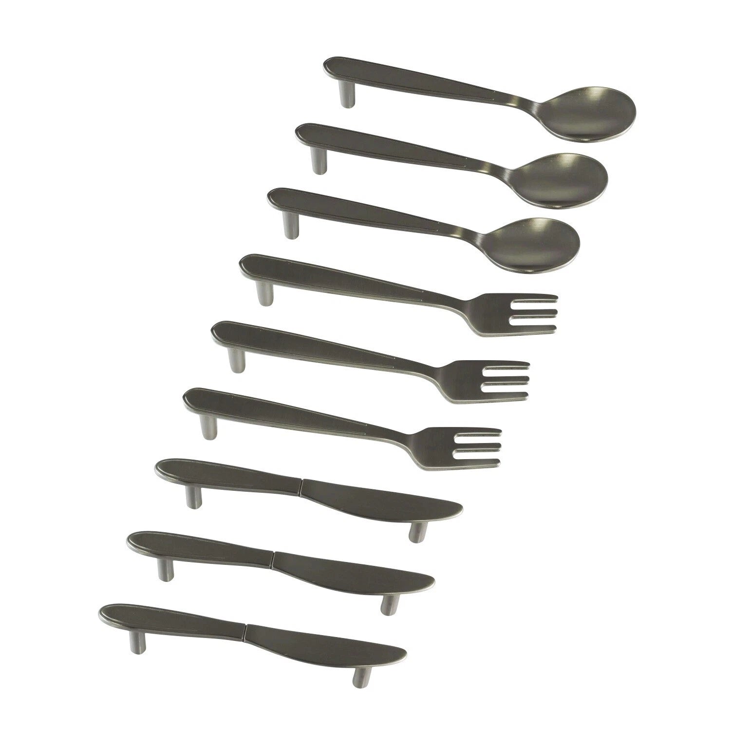 5 Pack Rok Hardware Fork Bar Pull Kitchen Home Decor Cabinet Door