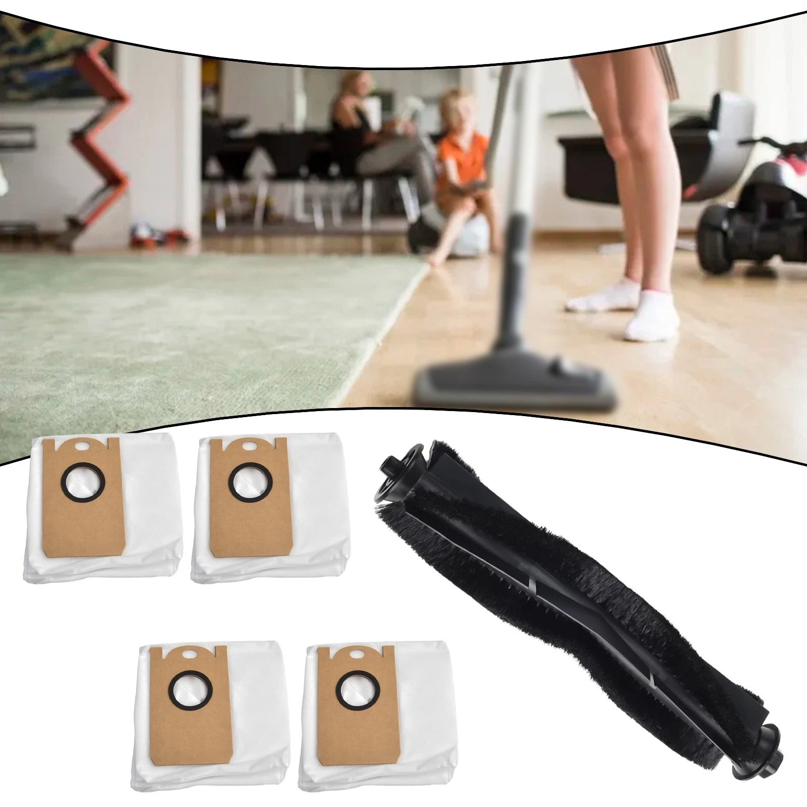 Main Brush Dust Bags For Laresar Nex Robot Vacuum Cleaner