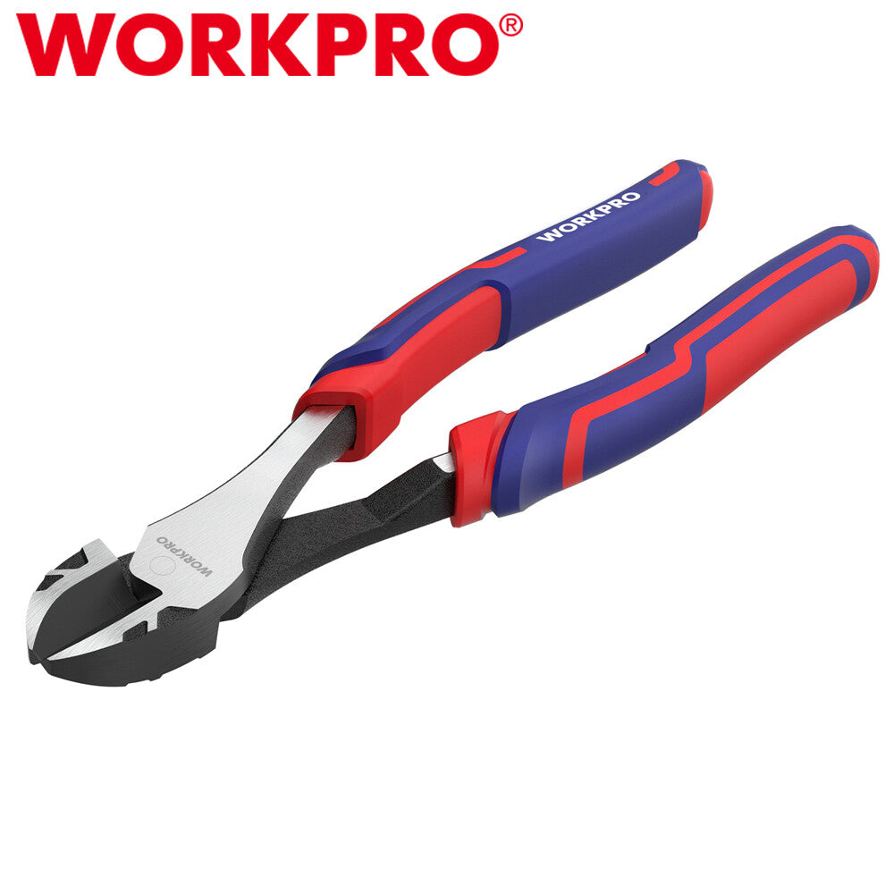WORKPRO 8" High Leverage Diagonal Plier Wire Cutters