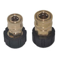 Pressure Washer Hose Connecter Adapters Quick Couplers Connect