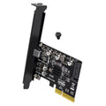 New Pcie To Type-c Usb 3.2 Gen 2x2 20gbps Asm3242 Expansion Card