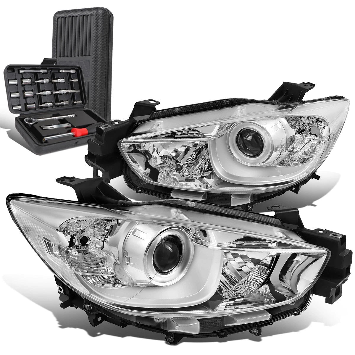 For 2013-2016 Mazda Cx-5 Pair Chrome/clear Signal | Built Supply Co