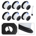 For Moosoo K17 Filter Replacement Enhance Vacuum Suction Long Lasting