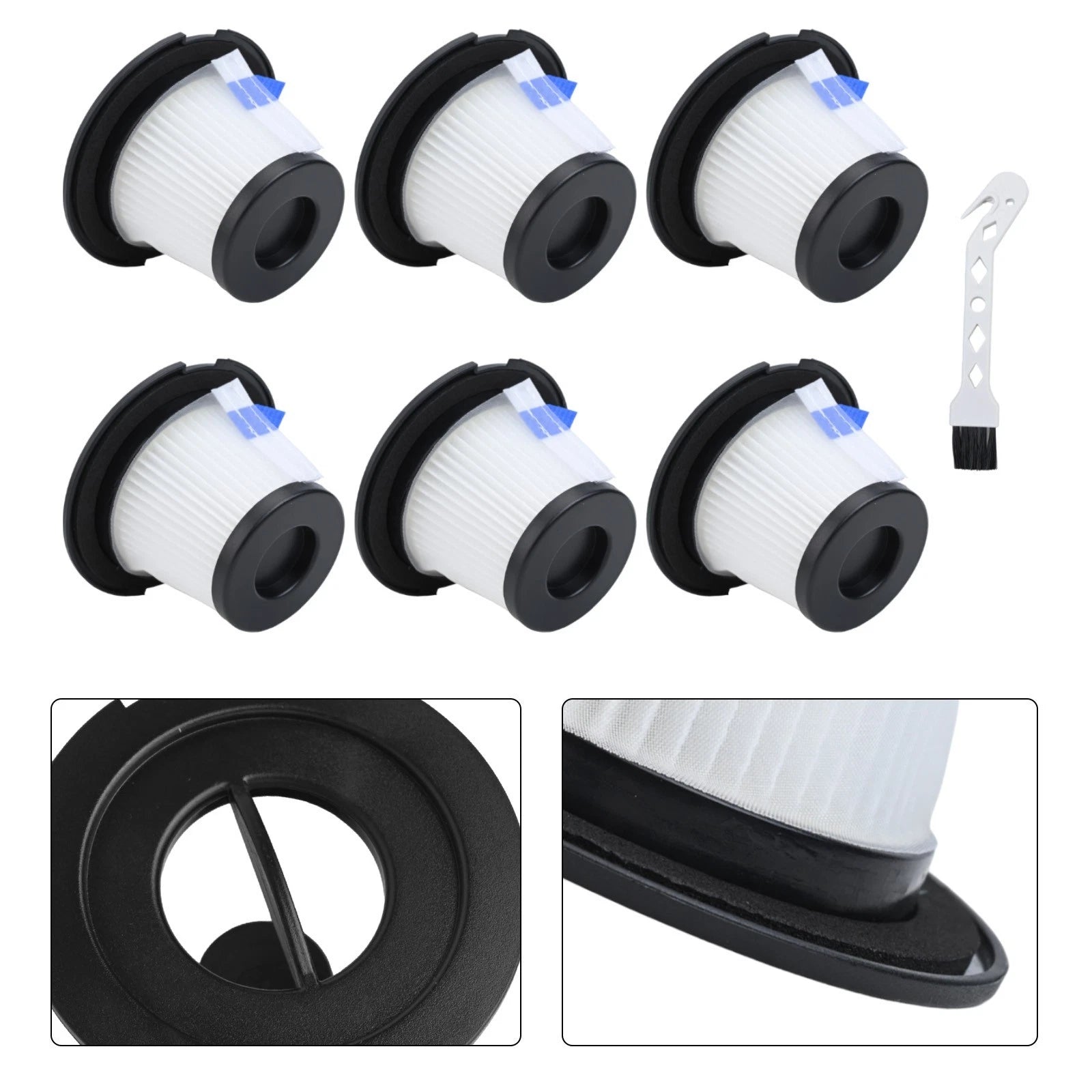 For Moosoo K17 Filter Replacement Enhance Vacuum Suction Long Lasting