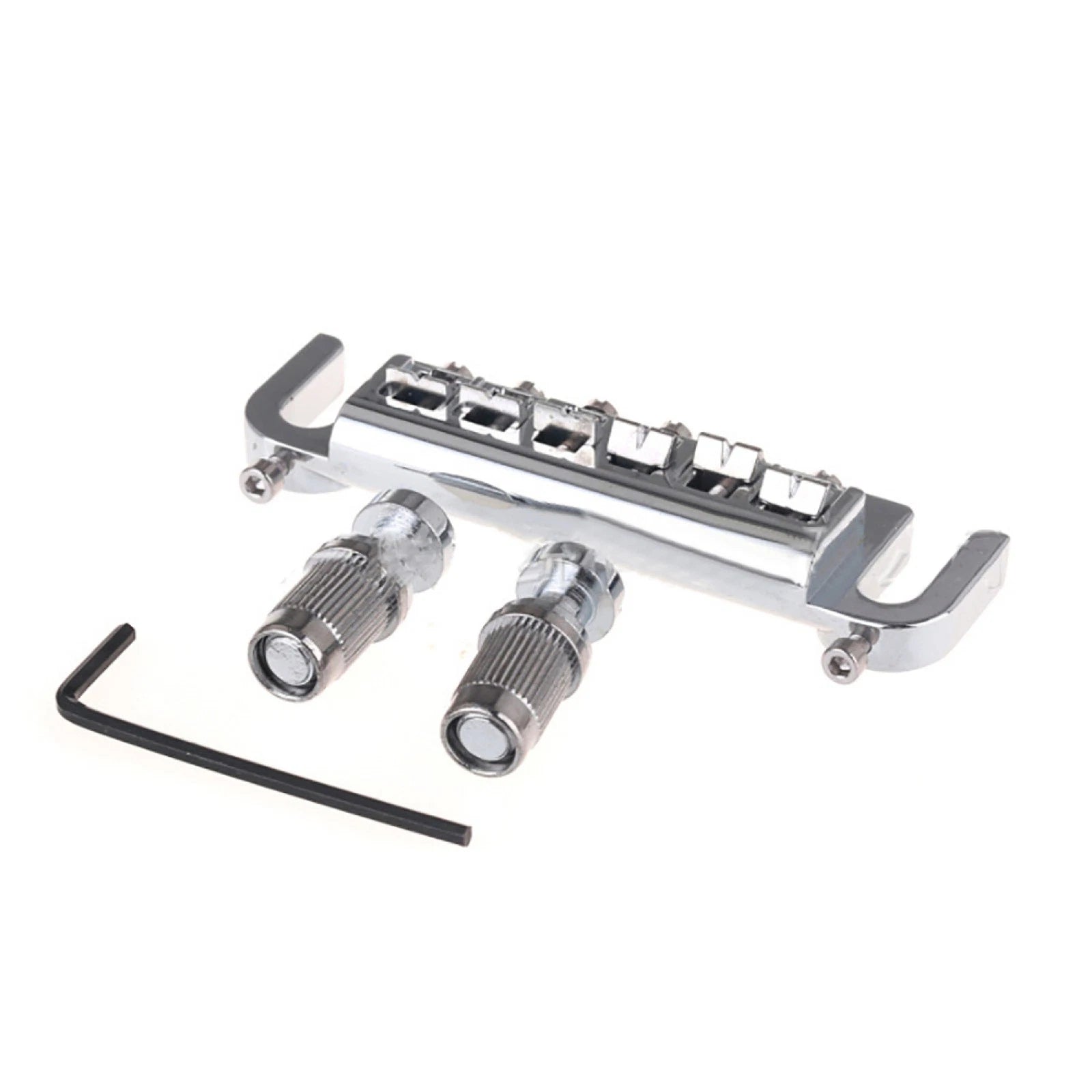 Duarble Adjustable Wrap Around Bridge Electric Guitar Stop Tailpiece