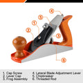 JORGENSEN No.4 10-Inch Wood Planer by JORGENSEN