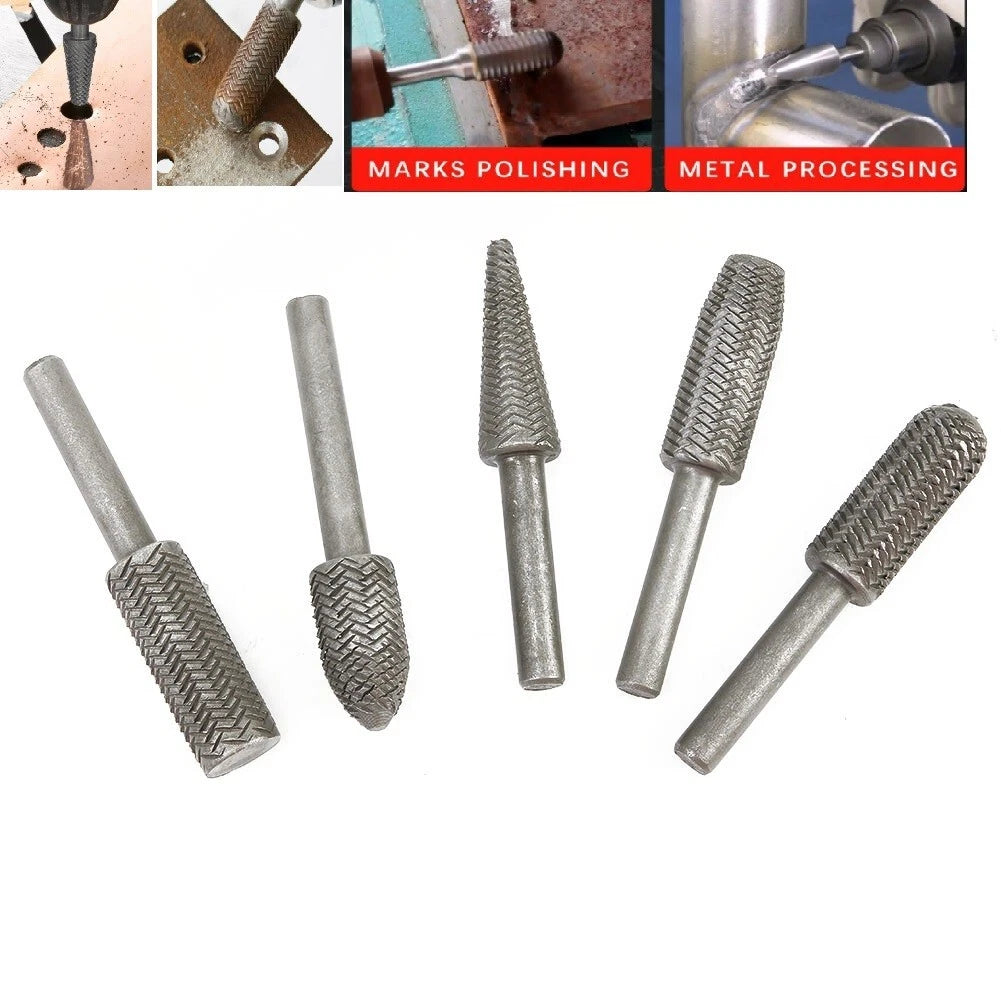 6cm Long Rotary Rasp Bits For Enlarging Holes And Grinding For Steel