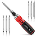 ARROW 12-IN-1 Multi Bit Ratchet Screwdriver Set by ARROW