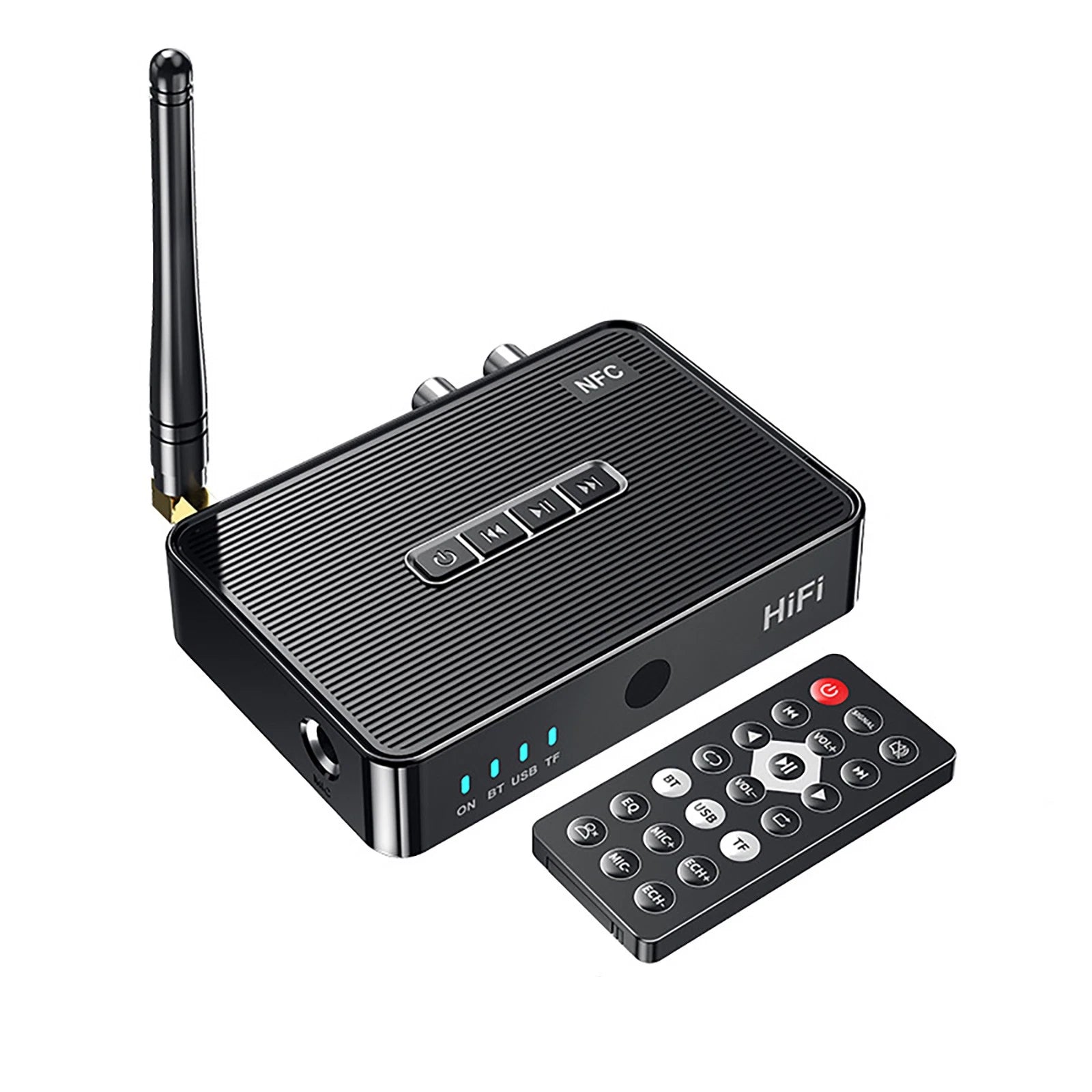 3 In 1 Bluetooth 5.1 Receiver Wireless Nfc To Rca Stereo Audio