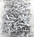100 LARGE FLANGE 3/16" X 3/4" ALUMINUM BIG HEAD POP RIVETS STEEL MANDREL #27546