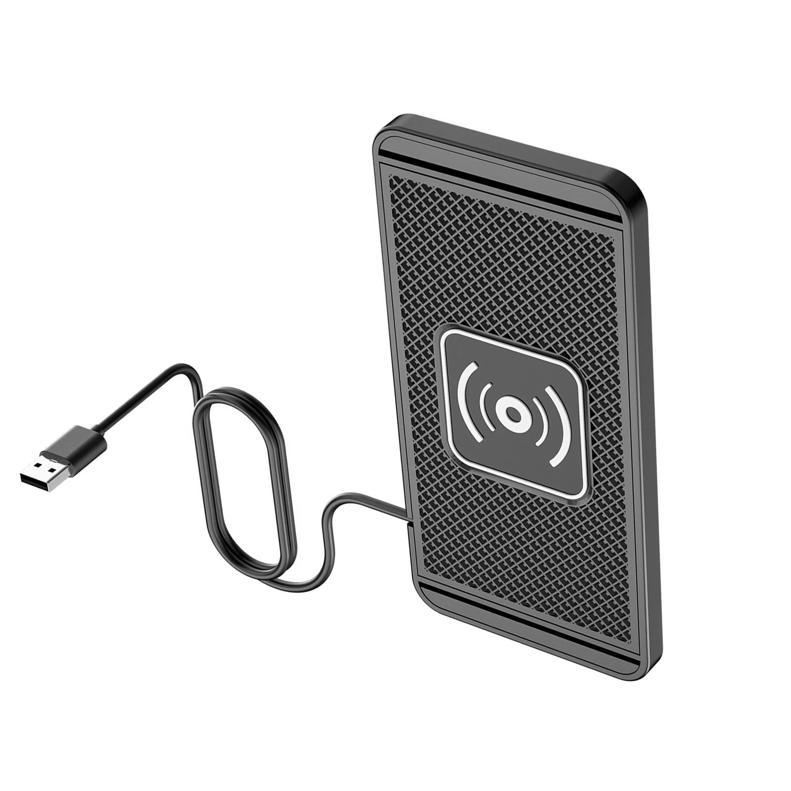 Usb Non-slip Silicone Car Wireless Quick Charger Charging Mat