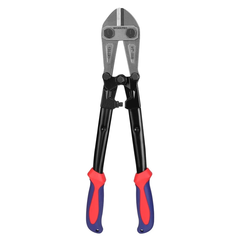 WORKPRO 14-inch Bolt Cutter Cutting Pliers w/Soft Rubber Grip Bi-Material Handle