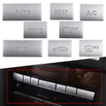 Prmium Consol Ac Buttons Covr Trim For Mrcds Class W212 C207 Set Of 8