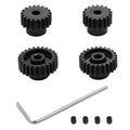 8/19/23/24t Motor Gear For Tamiya Tt01 Tt02 Tb02 Ta05 Grasshopper