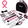 Workpro 103-piece Pink Hand Tool Kit W/pouch Household Tools Hand