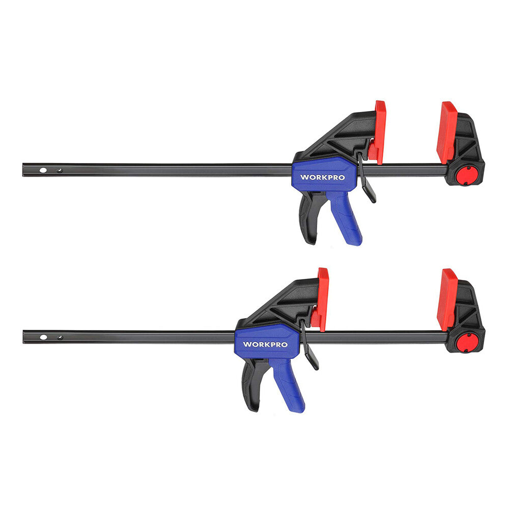 Workpro 12" Light Duty Bar Clamps 2PC Quick-Release