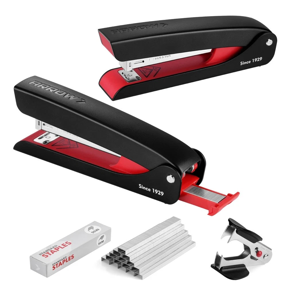 Arrow 2-packs Full-strip Stapler With Staple Remover And 2520 Count