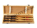 VCT 3pc Carbide Wood Lathe Turning Chisel Set