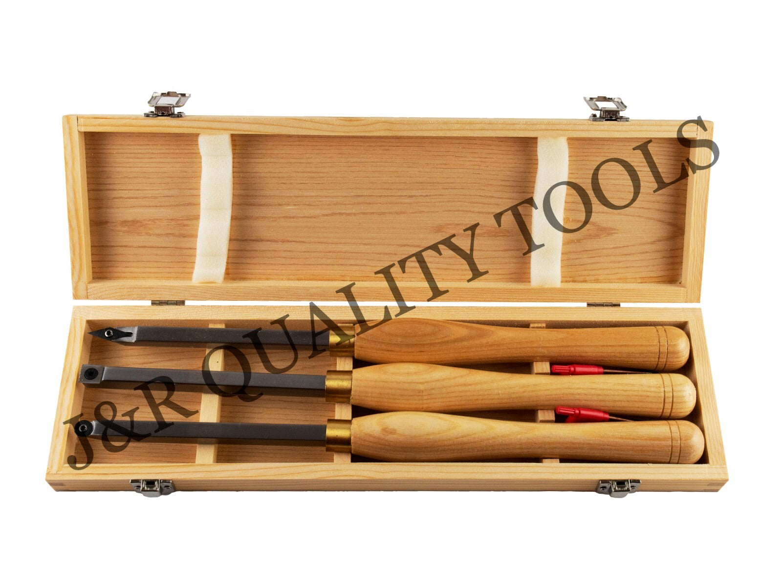 VCT 3pc Carbide Wood Lathe Turning Chisel Set
