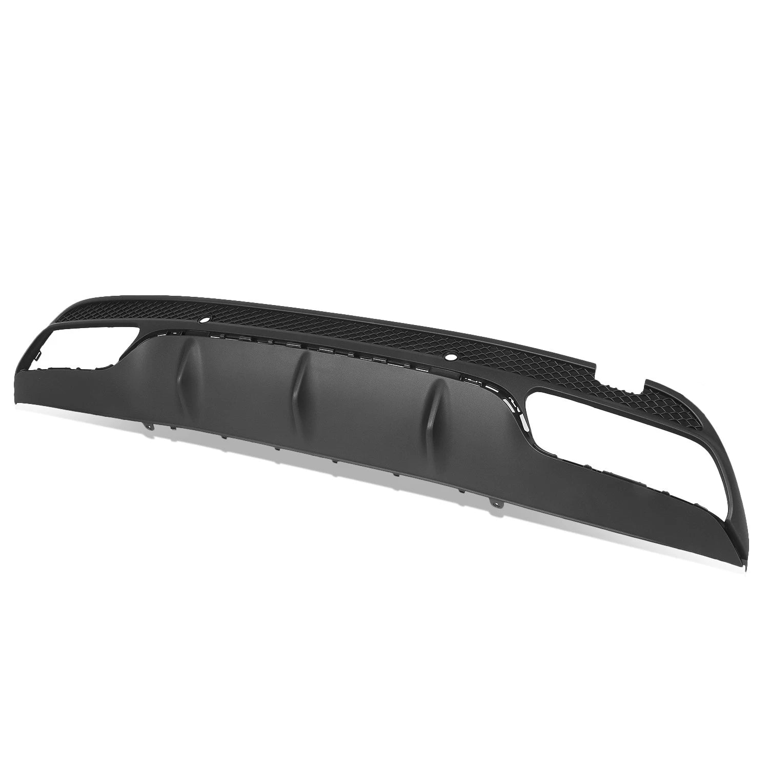 Fit 15-18 Mercedes-benz C63 Amg Textured Rear Lower Bumper Valance
