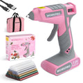 Workpro 7.2V Cordless Hot Glue Gun Dual-temp Glue Sticks 2600mah