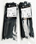 200 Southwire 11" Uv Black Nylon Wire Cable Zip Ties 50lb Usa Made