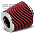 2.5" Cold/short Ram Red High Flow Air Intake Dry | Built Supply Co