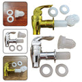 Electroplated Plastic Tap Replacement For Beverage Dispensing Machines