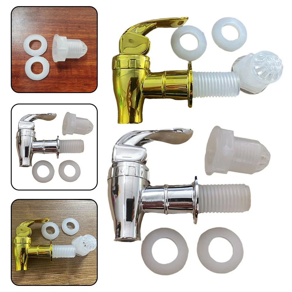 Electroplated Plastic Tap Replacement For Beverage Dispensing Machines