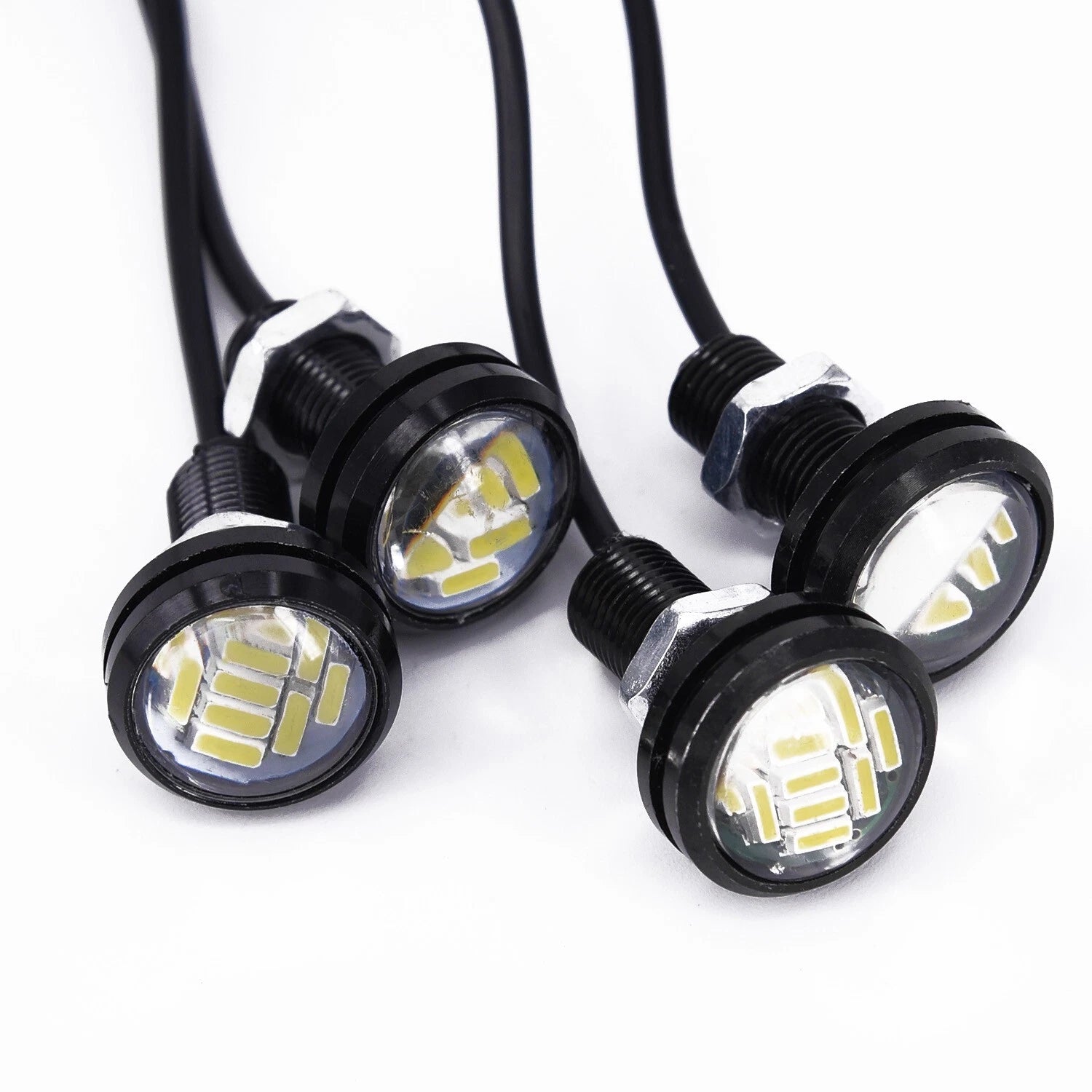 Bright Lamps Blubs Reversing Parking Lights 12V Daytime Running 22mm