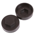 Taskar 19mm Hex Tek Roofing Screw Cover Caps Black